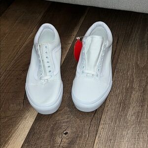 Vans Classic White Slip-On Shoes